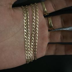 10k Italian Curb Chain