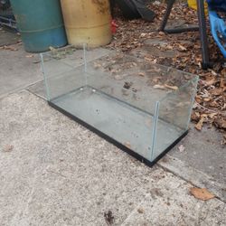 20 Gallon Rimless Fishtank Etc..