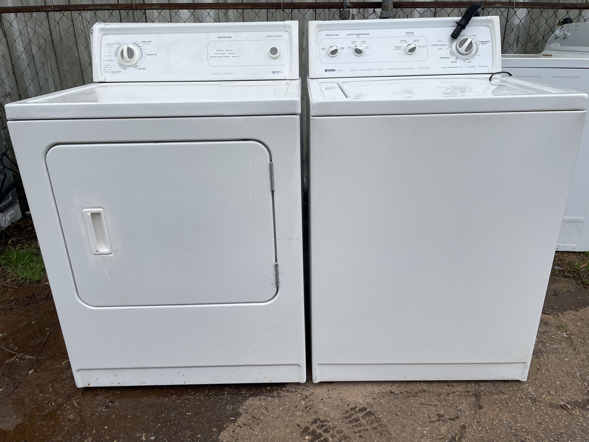 Kenmore Matching Washer Dryer 