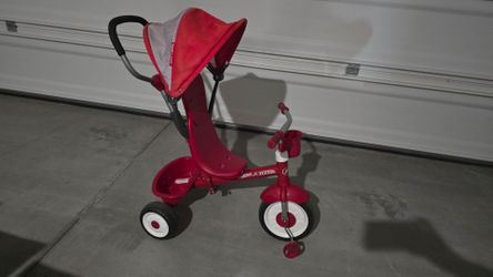 Radio Flyer Kids Tricycle with Canopy