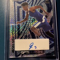 2022-23 Leaf Jean Montero Rookie Card Autograph