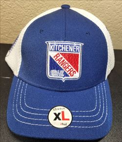 *NEW* Zephyr NHL New York Rangers / Kitchener Trucker Stretch Fit Hat Size XL