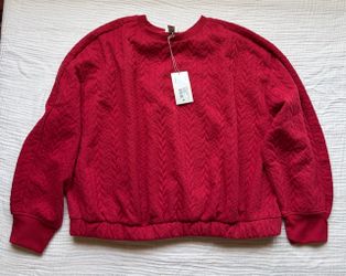 NEW Old Navy XL Red Sweater Women