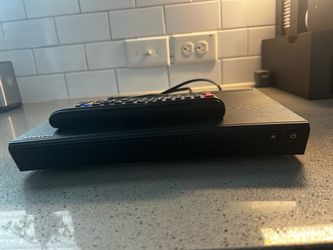 Black DVD Player with Remote