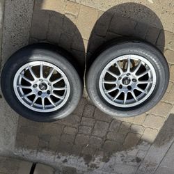 Team Dynamics Motorsports Wheels 15x7 And M&H Slicks 