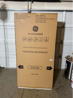GE Refrigerator Stainless Steel - Brand New