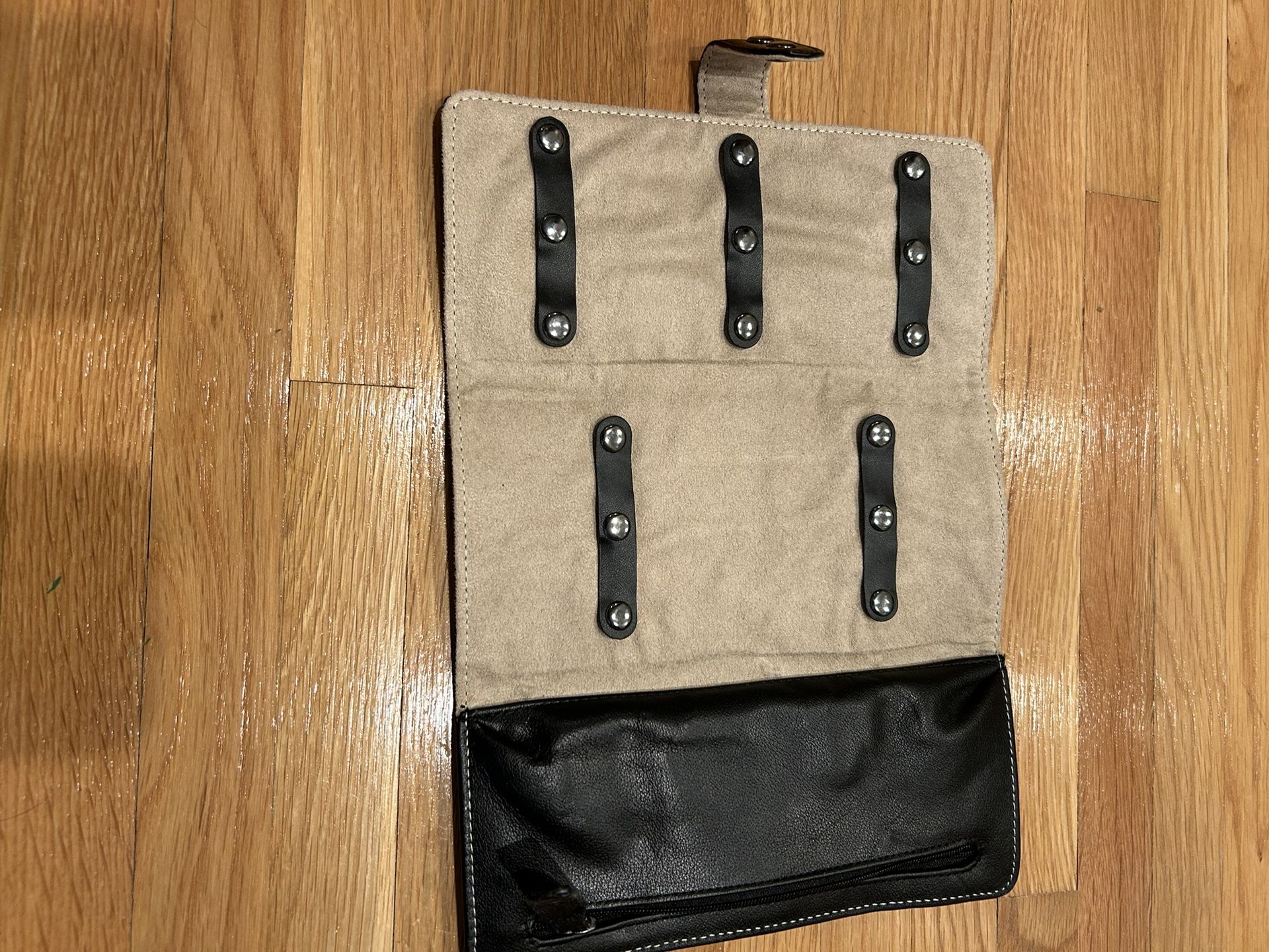 Brand New Black Leather Phone Accessory Case