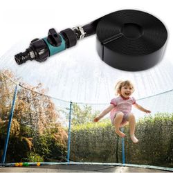 39.37 ft Trampoline Sprinkler Sprayer Outdoor Backyard 