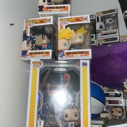 Dragon Ball Z 3 Peice Set/ Stephen Curry Funko Pop