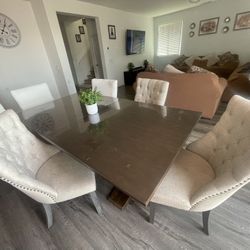 Dining Table With Chairs 
