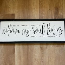 Song Of Solomon Plaque