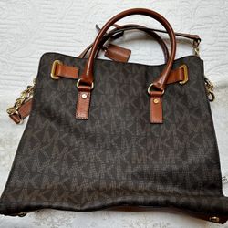 Michael Kors Hamilton logo Tote Bag