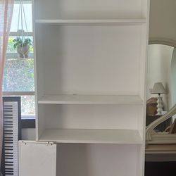 Large White Bookshelf/shelving Unit 