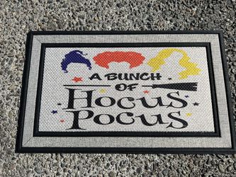 Hocus Pocus Halloween Doormat