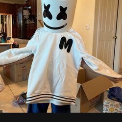 DJ marshmellow  Kids Large 12-14 Costume !