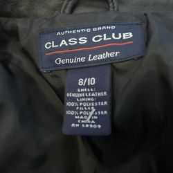 Class Club Genuine Leather Jacket 