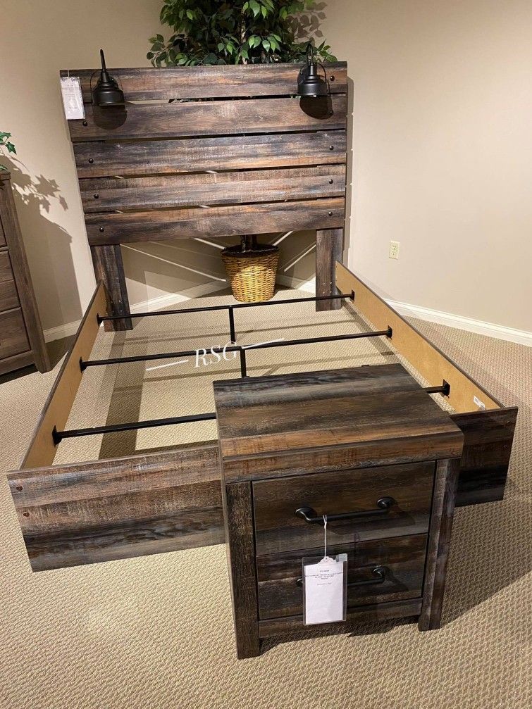 Drystan Master Bedroom Furniture Set π Queen/King πβ$39 Down Payment with Financing β 90 Days same as cash