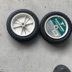 7” Plastic Wheels 