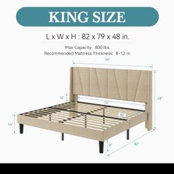 King Size Bed Frame 