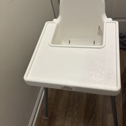High Chair With Removable Tray