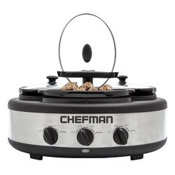 Chefman Triple Cooker & Buffet Server