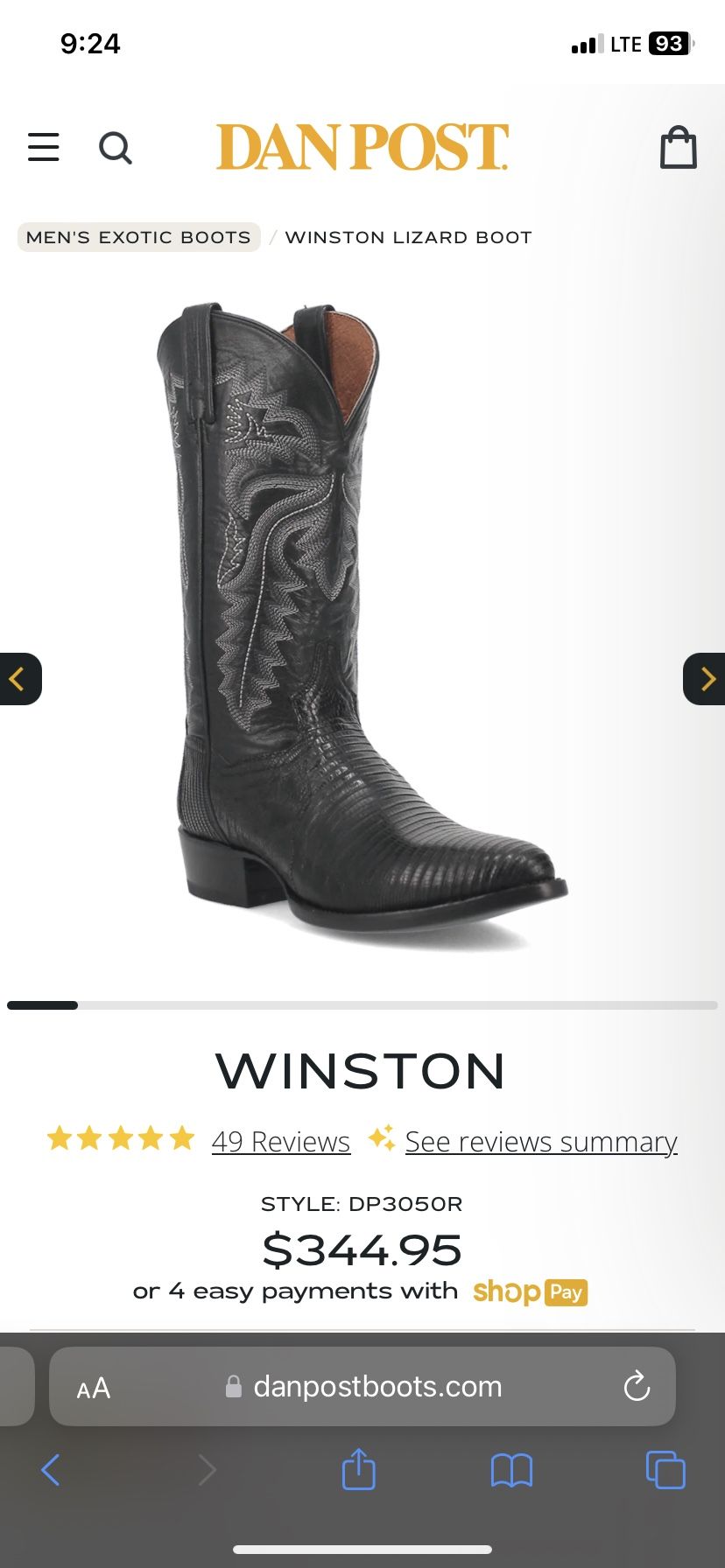 Dan post Boots / Botas
