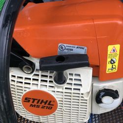 Stihl MS 210 Chainsaw