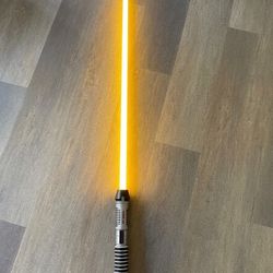 Disneyland Savi’s Workshop Custom Lightsaber + Purple Kyber Crystal
