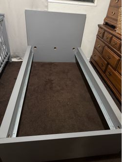 IKEA Malm Twin Bed Frame & Mattress