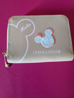 Mickey Mouse Small Zip Wallet
