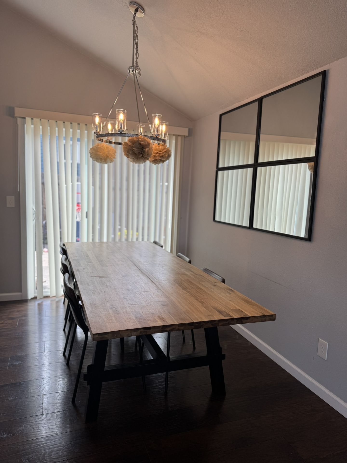 Ikea SKOGSTA dining Table Set
