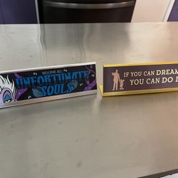 Disney Desk Plates 