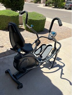 Teeters Free Step LT1 Recumbent Cross Trainer
