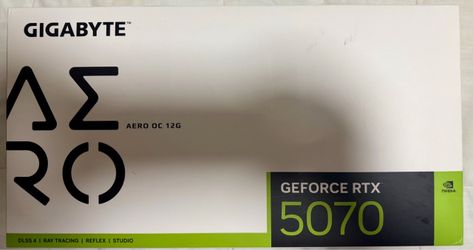 Gigabyte GeForce RTX 5070 Aero OC 12G