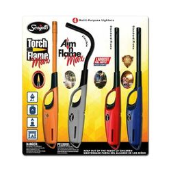 Scripto Aim 'N Flame Multi-Purpose Lighter, 4pk $8.99