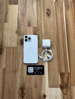 📱 iPhone 16 Pro Max | 256GB | White | Unlocked (Any Carrier)