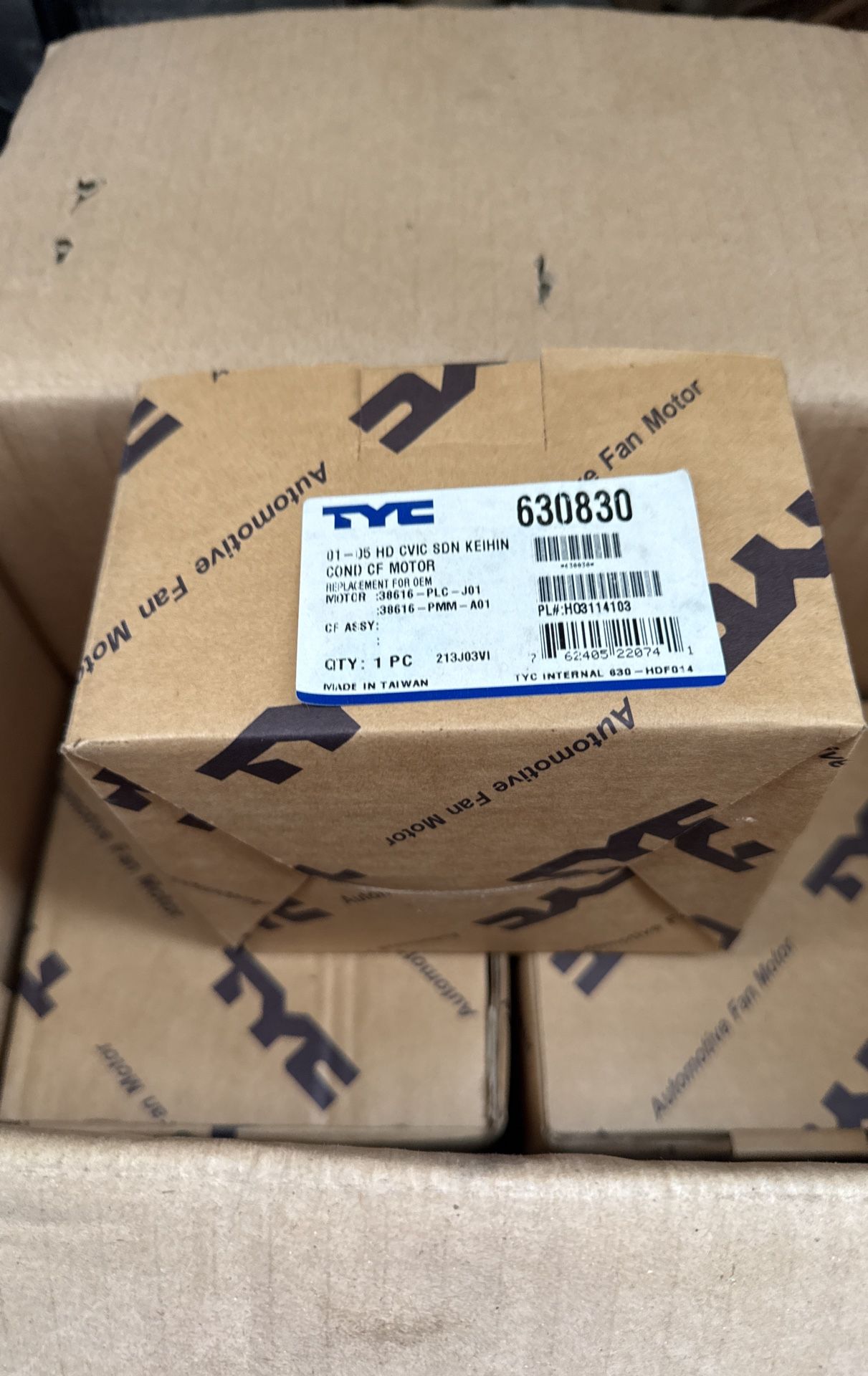 5 New 01-05 Honda Condenser Motors