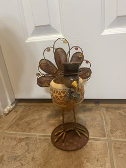 Thanksgiving Turkey Votive Holder