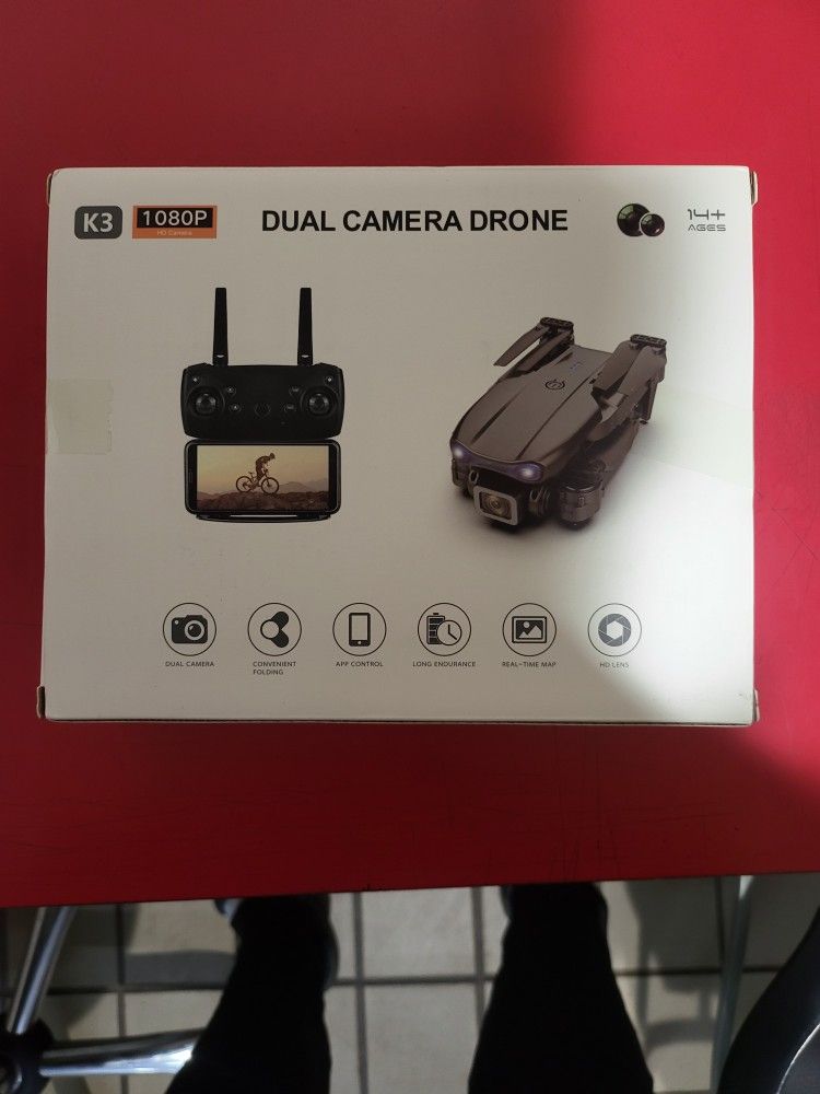 K3 1080p Duel Camera Drone