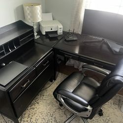 Office Desk and Chair