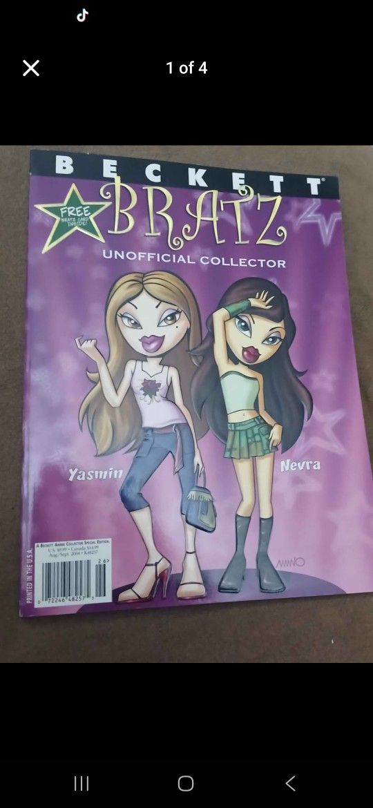 NWT Rare Bratz Magazine with Bratz Cards