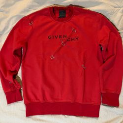 Givenchy Distressed Sweater Sz M