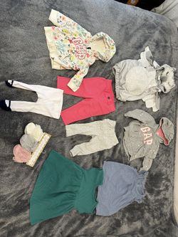 0-6, 0-12 And 6-12 Month Baby Girl Clothes 