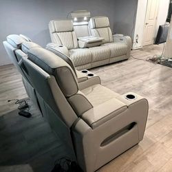 I’m Jon Green, Wayne’s Home Sales Representative🌟Fast Delivery, Color Options Power Reclining Sofa And Power Reclining Loveseat And Power Recliner 