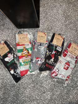 Brand New Men’s Christmas Socks Bundle $10 