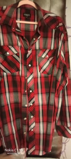  2Mens. Sze. 2x.    Cowboy   Shirts2xl