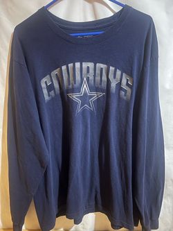 NFL Dallas Cowboys Blue Long Sleeve Shirt Men's Size XL Used Good Condition $30 Meet Up In Irving @dfwgoods