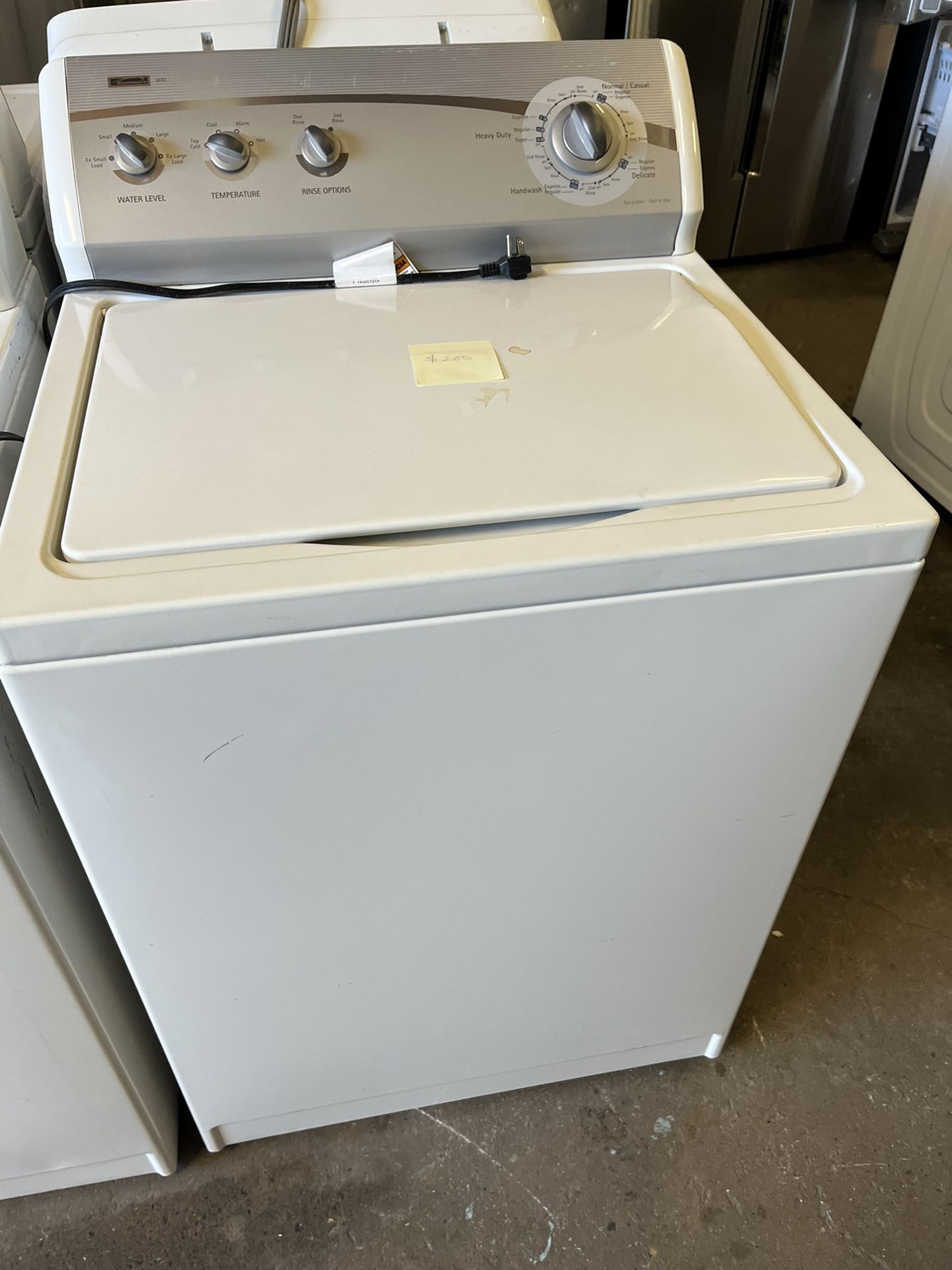 Kenmore washer
