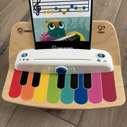 Baby Einstein And Hape Wooden Toy Piano