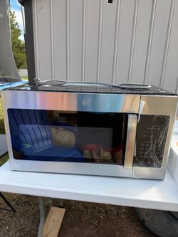GE 1.6 Cu Ft Over-the-Range Microwave JVM3160RFSS Stainless Steel 1000W